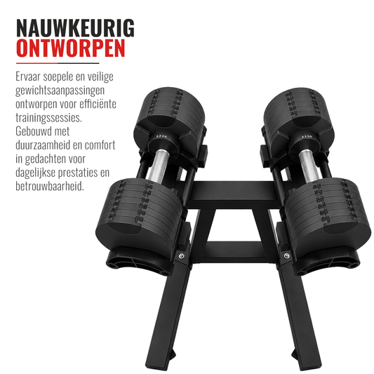 STRIVE Dumbbell Rack – voor verstelbare dumbbells 32 & 40kg