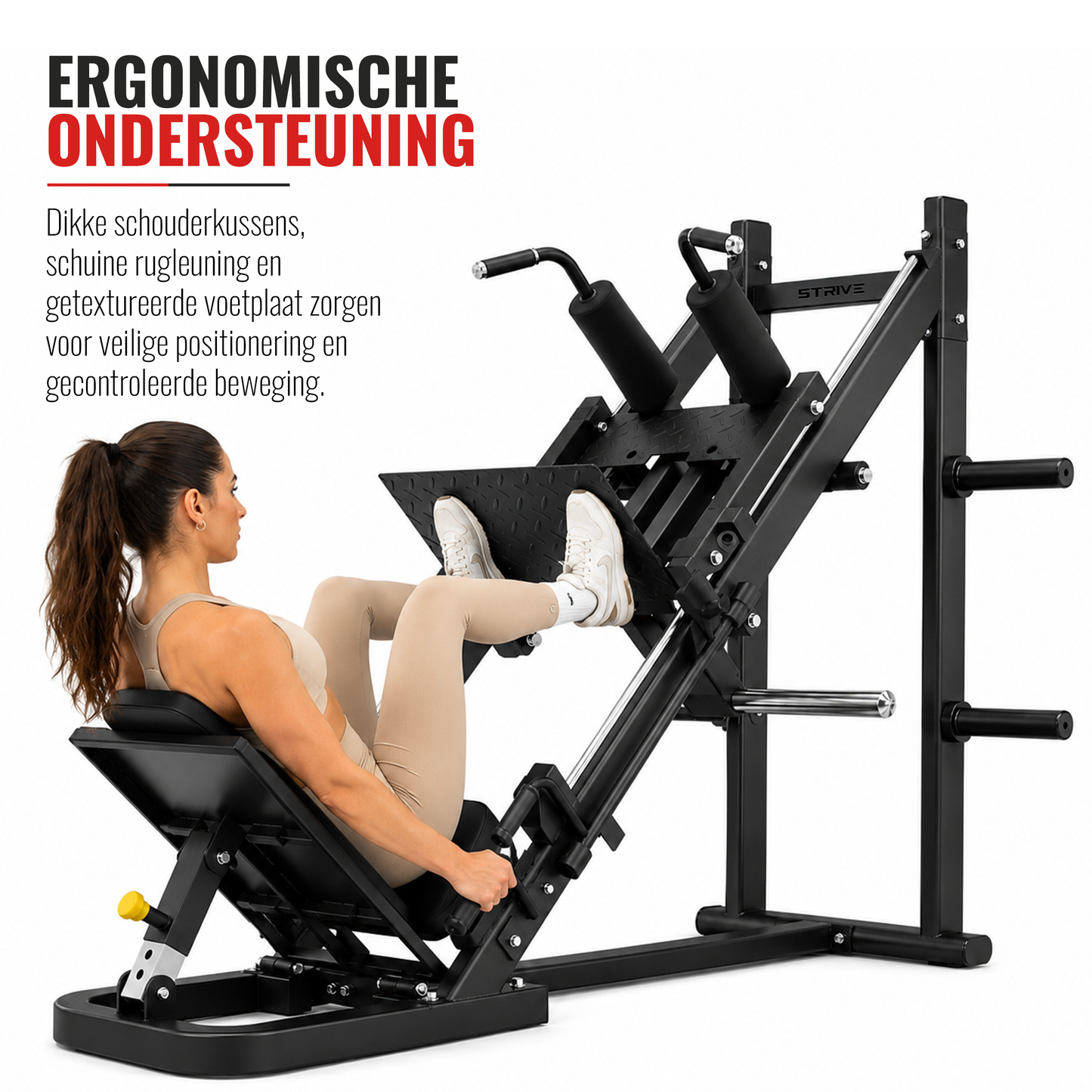 Leg Press & Hack Squat Combinatie | 2 in 1 machine