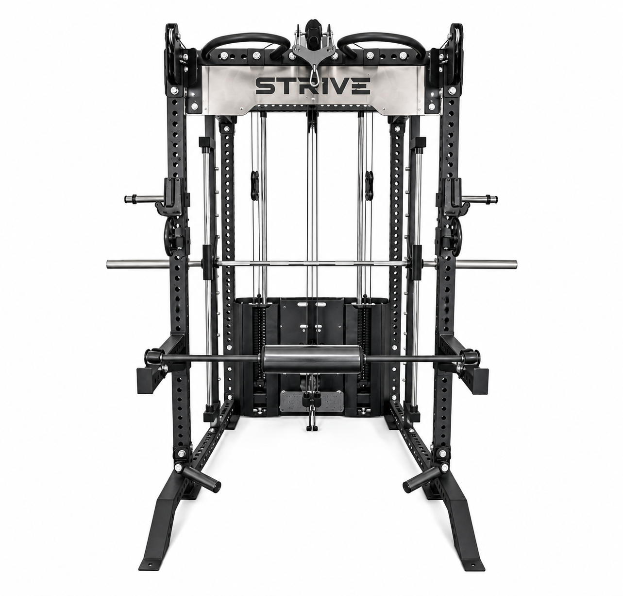 STRIVE FORGE Smith Machine – Dual Pulley Functional Trainer