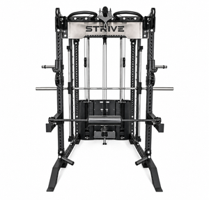 STRIVE FORGE Smith Machine – Dual Pulley Functional Trainer
