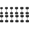STRIVE Hexagon dumbbell set 2,5 t/m 30 kg – 390 kg