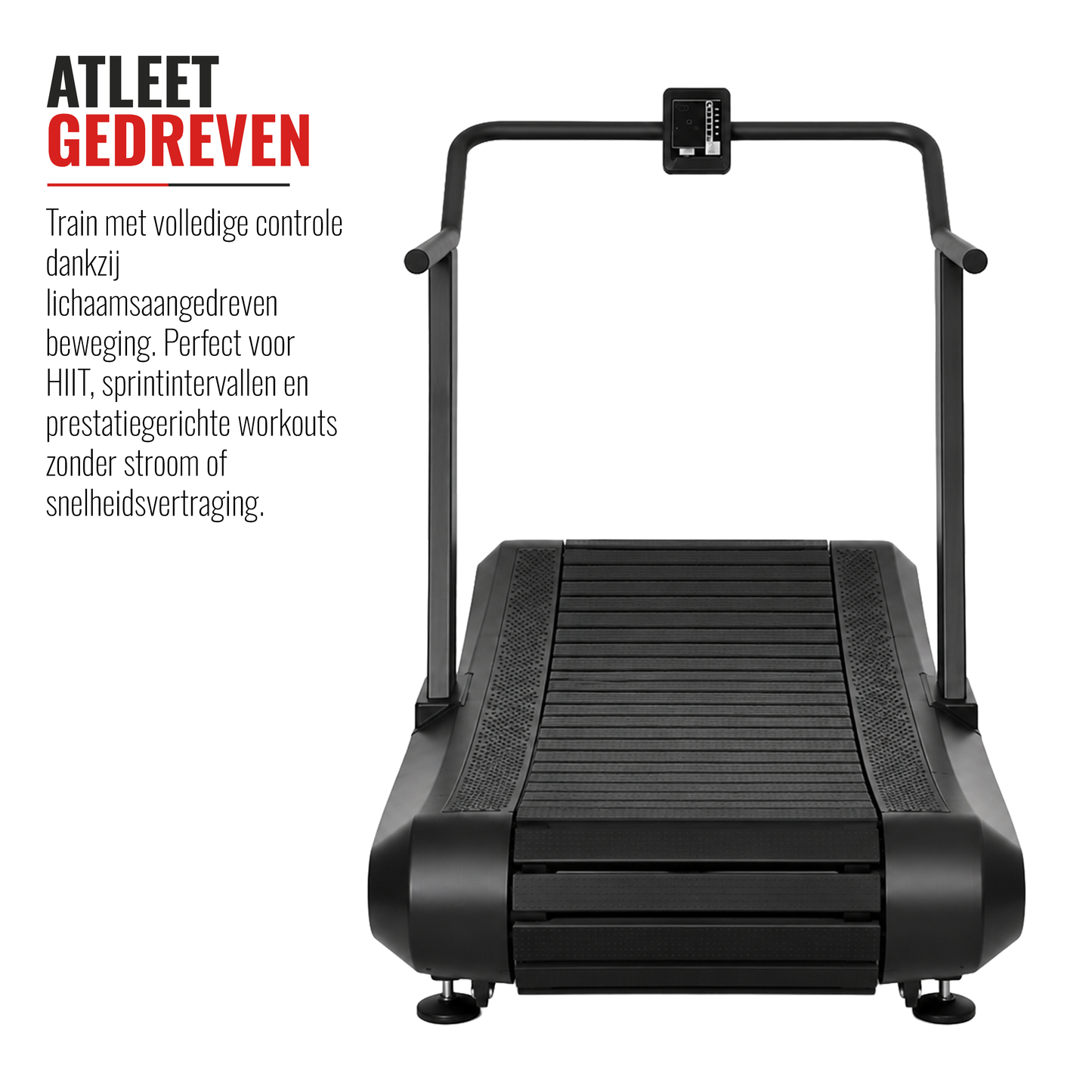 Curved Treadmill – Zelfaangedreven Hardlooptraining