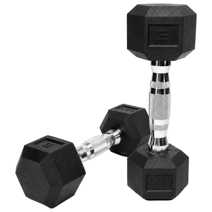 Hexagon Dumbbells – Klassiek, Veelzijdig en Onmisbaar 2.5-30 kg