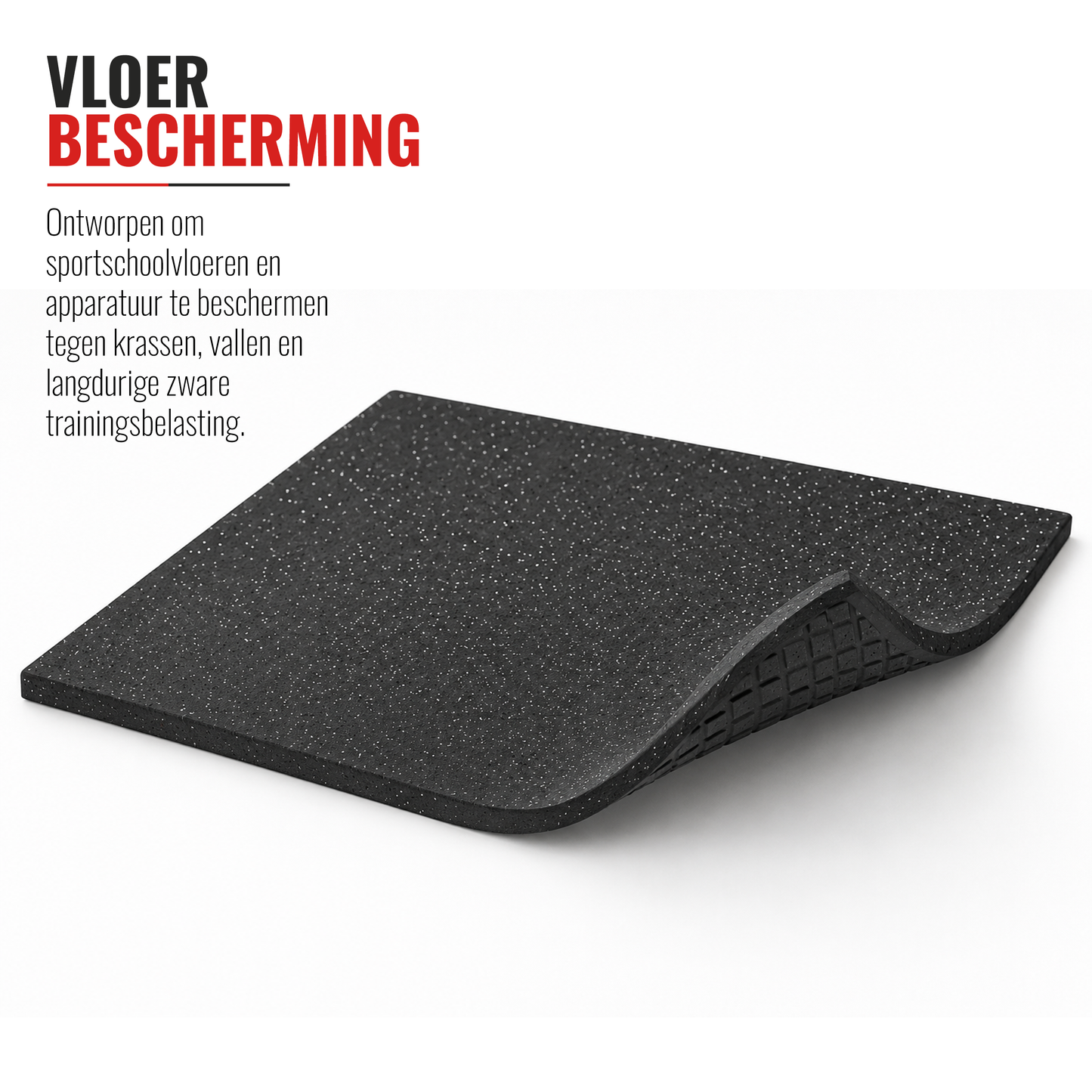 Rubberen Fitnessvloer – Bescherming en Stabiliteit
