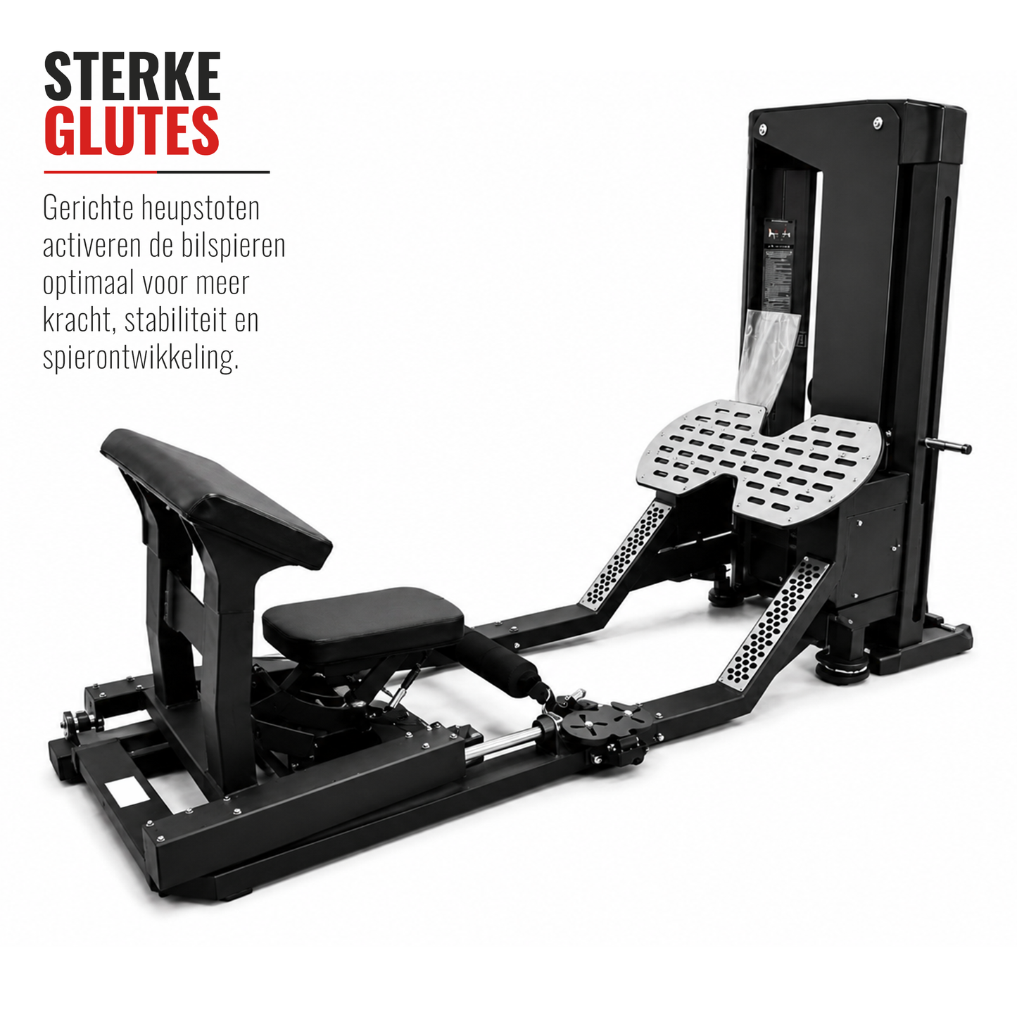 Hip thrust machine
