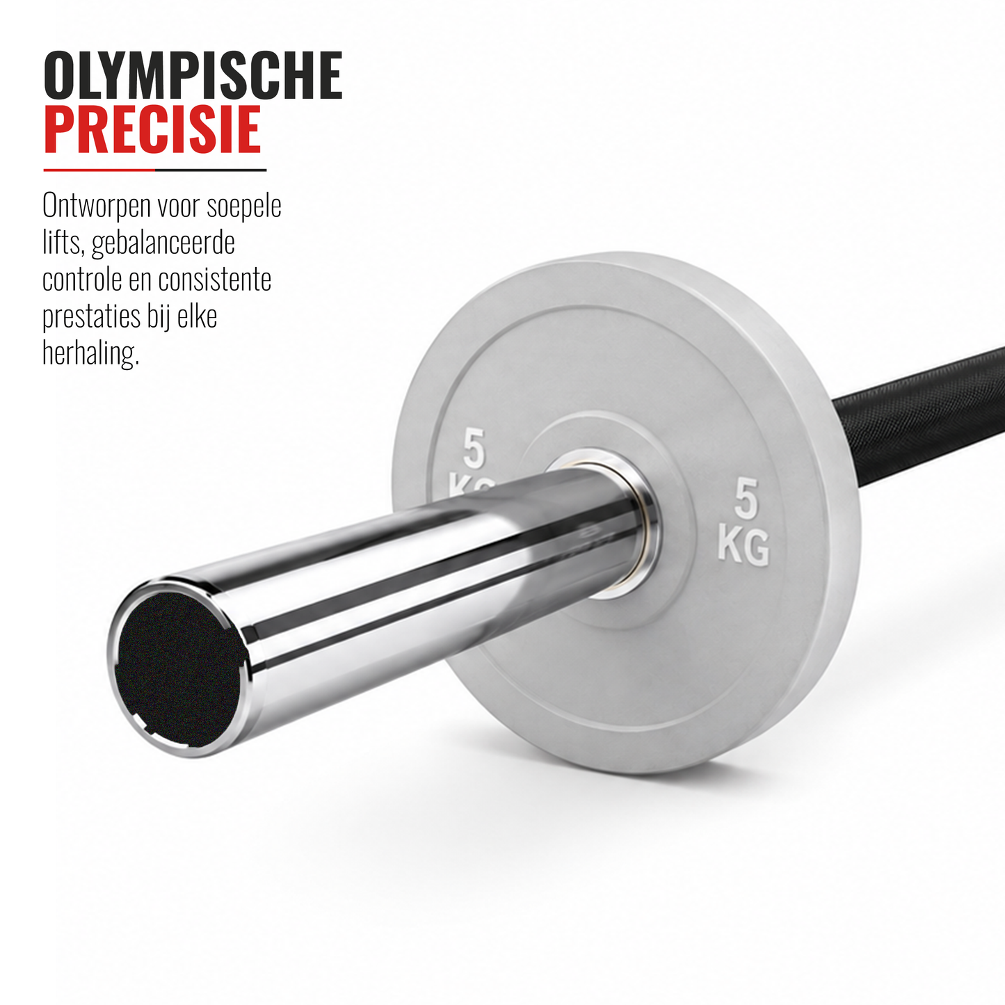 Olympische Halterstang professioneel