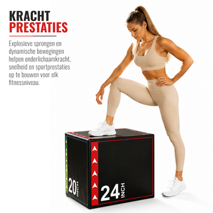 Plyo Box – Explosieve Kracht en Sprongtraining - 20kg