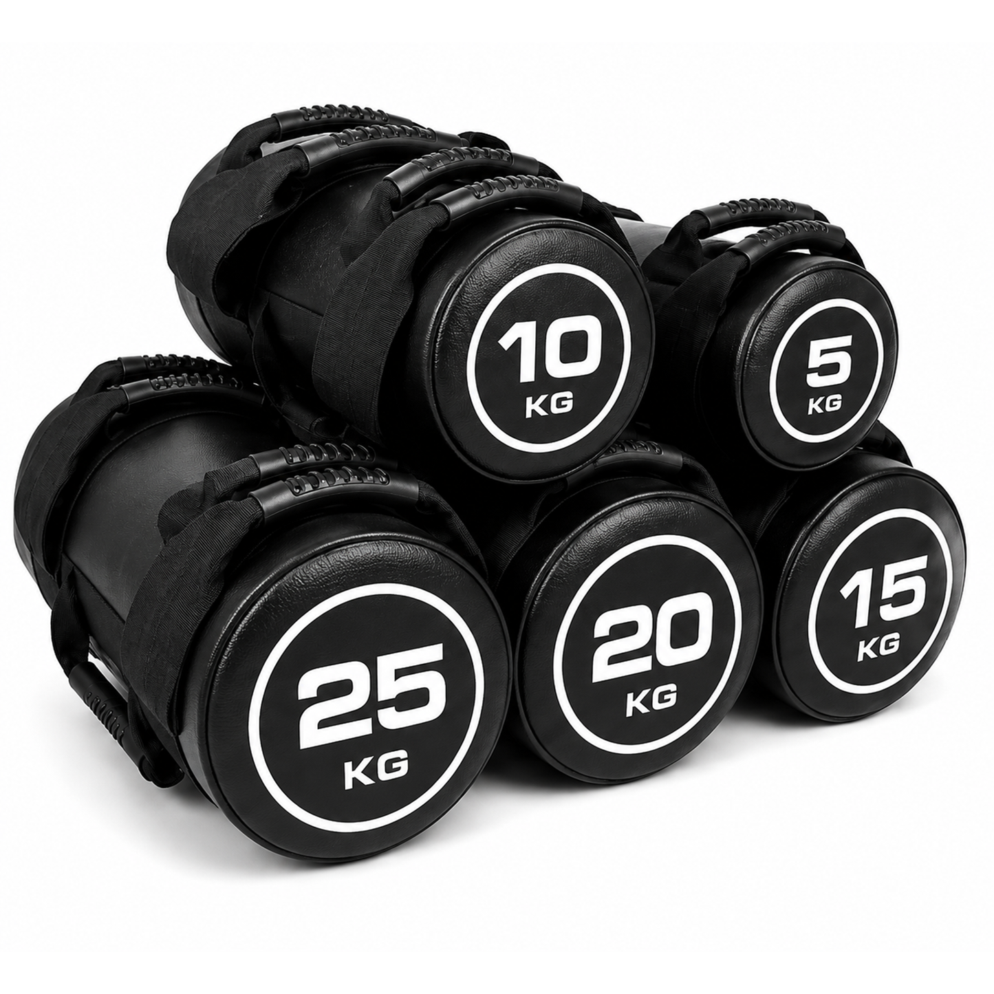 Sandbags - Bundle - Pure Functionele Kracht - 5, 10, 15, 20 en 25 kg