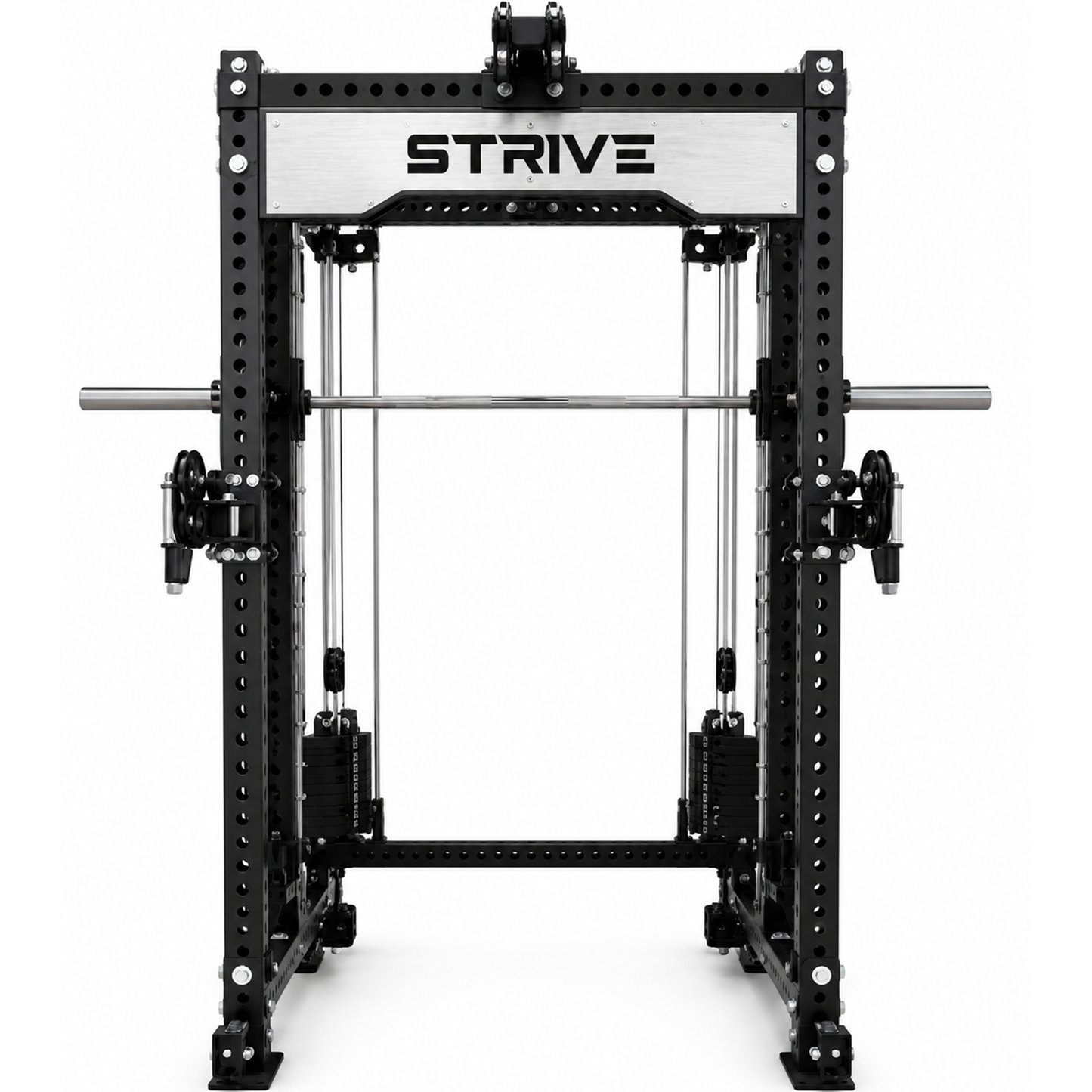 Smith machine krachtstation inclusief Weightstack 9 - Compleet trainingstation
