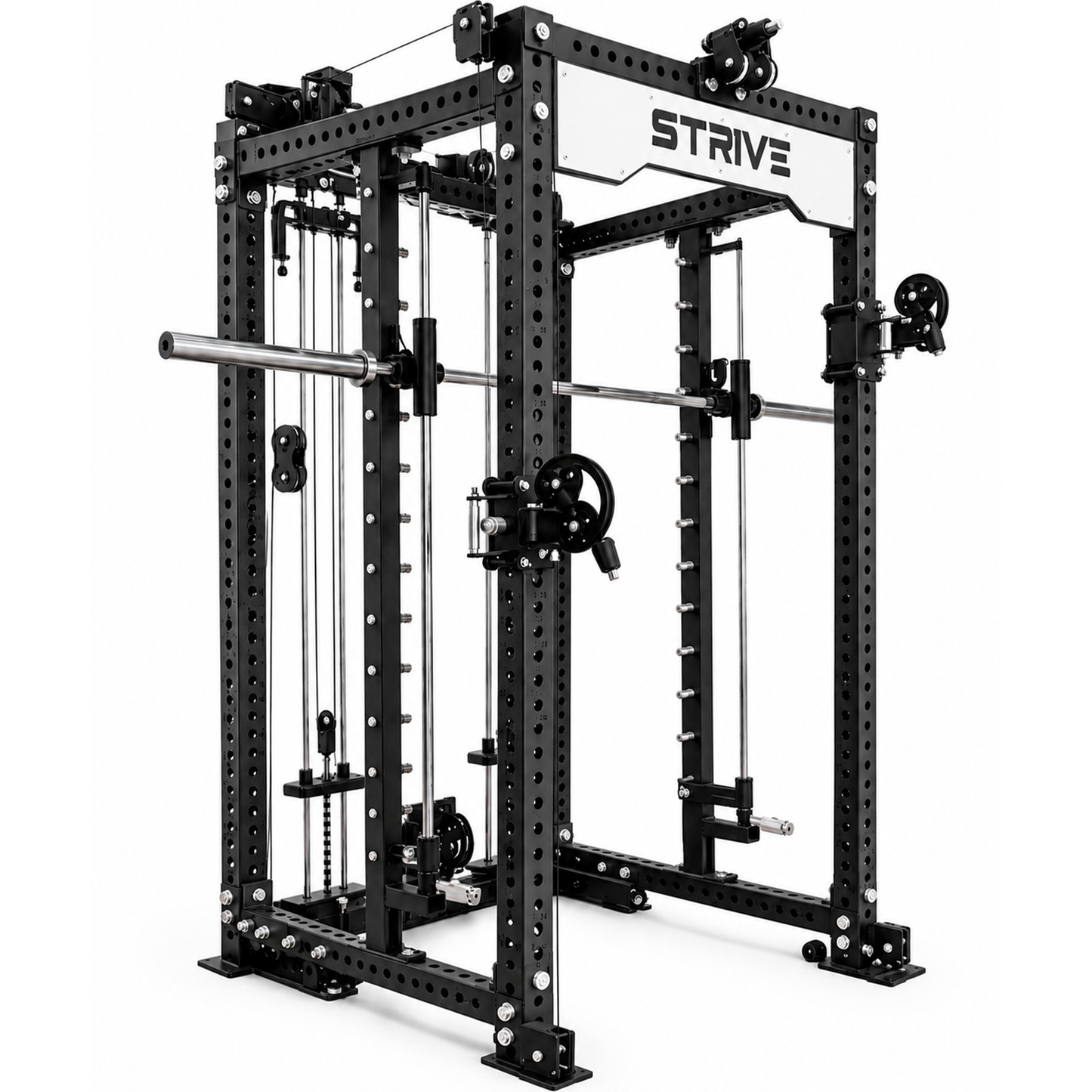 Smith machine krachtstation inclusief Weightstack 9 - Compleet trainingstation