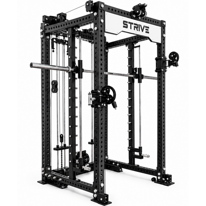 Smith machine krachtstation inclusief Weightstack 9 - Compleet trainingstation