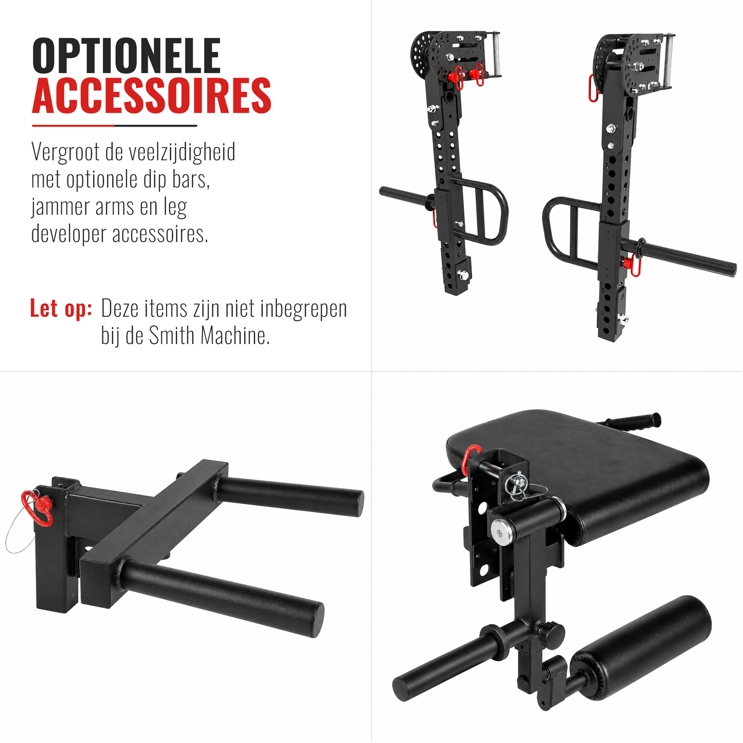 Smith machine krachtstation inclusief Weightstack 9 - Compleet trainingstation