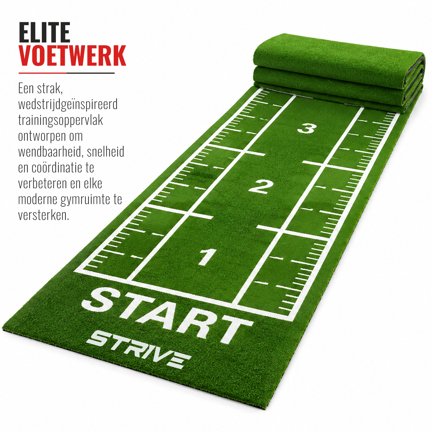 Sprint Track Grass 10x1 m – Compacte Sprintoplossing