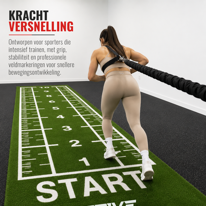 Sprint Track Grass 10x1 m – Compacte Sprintoplossing