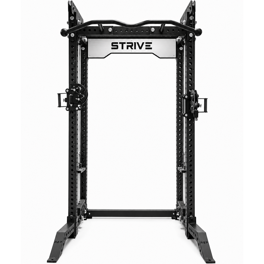 STRIVE FORGE Squat Rack – Dual Pulley