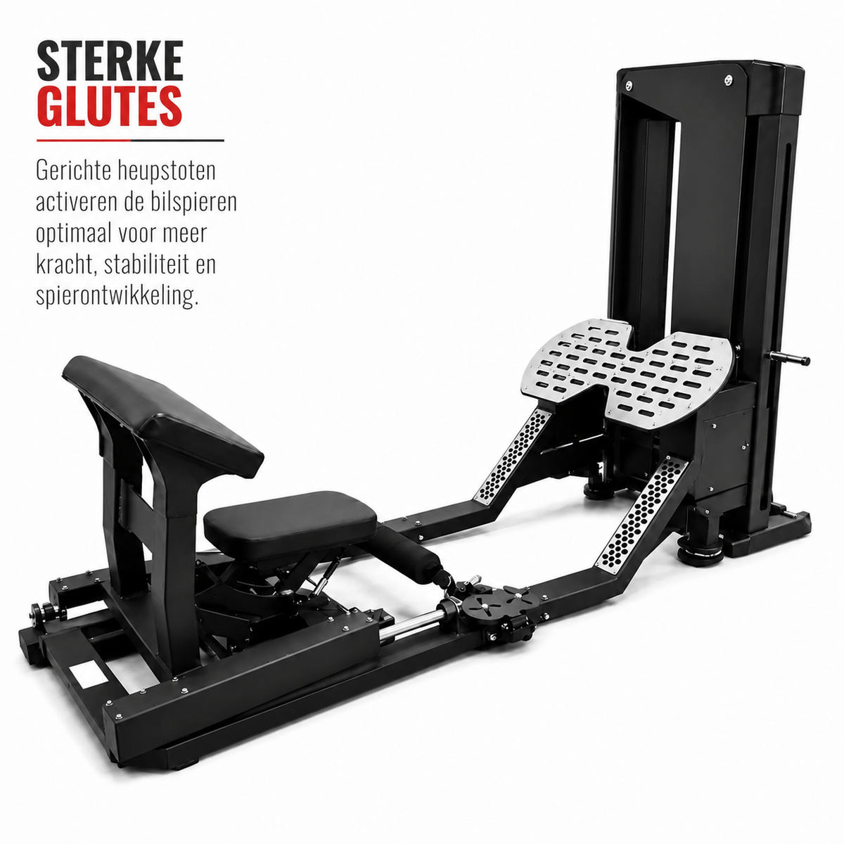 Hip Thrust Machine - Maximale Kracht, Optimale Stabiliteit